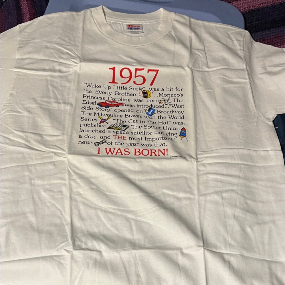 Vintage 1957 Birthday Shirt